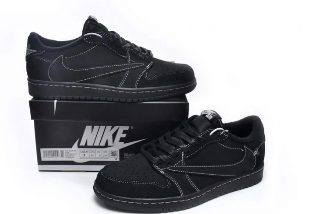 OG 1 Jordan Phantom Black x Air Travis Low DM7866-001 Scott 1210